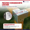 GeZu Impex Pfostenecke für 3 Balken 71 x 71 mm Produktbild-Vorschau 5