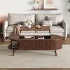 Sweiko salontafel, 120 x 50 x 39,5 cm, met verstelbare Productafbeelding-voorbeeld 5