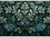 Selbstklebende Folie Fototapete - Dark Green Victorian Produktbild-Vorschau 2