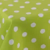Obrusy odolné proti škvrnám s potlačou Polka Dots Green Náhľad obrázku produktu 2