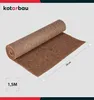 A rolled-up mat made of natural fibers, partially unrolled to show its texture and dimensions. Podgląd zdjęcia produktu
