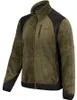 Fleecejacke Herren (Oliv/Schwarz) Größe L Produktbild-Vorschau 2