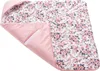Roses & Smokey Pink Soft Velvet Decke für Kindersitz Produktbild-Vorschau 5