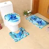 Badematten Set 3 Teilig Badvorleger WC Vorleger ohne Produktbild-Vorschau 4