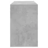 vidaXL Schreibtisch Betongrau 101x50x76,5 cm Holzwerkstoff Produktbild-Vorschau 7