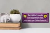 Holzschild Spruch 27x10cm verrückte Freunde sind alles was Produktbild-Vorschau 5