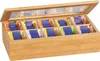 KESPER Teebox Tee-Box mit 10 Fächern Bambus, 36 x 20 x 9 cm Produktbild-Vorschau 6
