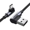 Ugreen kątowy kabel przewód USB - USB Typ C Quick Charge Podgląd zdjęcia produktu 13