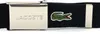 LACOSTE cintura Casual Woven Strap W110 Navy Blue Anteprima dell’immagine prodotto 2
