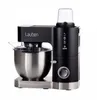 A black and silver kitchen machine with a stainless steel bowl is displayed against a white background. Anteprima dell’immagine prodotto