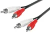 Two RCA audio cables are shown against a white background. Produktbild-Vorschau