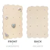 A front and back view of a wooden climbing wall with climbing holds, presented side-by-side against a white background. Voir les images du produit