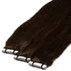Tape Extensions Premium Pravé vlasy #6/3 tmavý blond zlatý Náhľad obrázku produktu 1