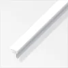 alfer Winkel 2.5 m, 20 x 20 mm PVC (Kunststoff) glatt weiss Produktbild-Vorschau 1
