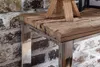 FineBuy Tavolino da salotto 115x76x46 cm in legno massello Anteprima dell’immagine prodotto 5