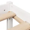 Massivholzbett ohne Matratze Weiß 75x190 cm Kiefernholz Produktbild-Vorschau 9
