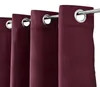 Beautissu 2er Set Thermovorhang Gardine Bordeaux Amelie TO, Produktbild-Vorschau 2