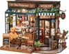 A miniature model of a bistro and restaurant. Produktbild-Vorschau