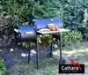 Cattara 13048 - Holzkohlegrill SMOKIE mit Räucherkammer Produktbild-Vorschau 9