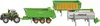 Siku 1848 DEUTZ-FAHR set s prívesmi Joskin 1:87 Náhľad obrázku produktu 3