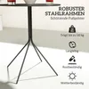 Outsunny Gartentisch  Ø60 x 71 cm, Wetterfest Balkontisch Produktbild-Vorschau 5