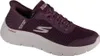 A single purple Skechers slip-on sneaker is shown against a white background. Voir les images du produit