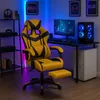 Gaming Stuhl Krit Eco Gelb-Schwarz Produktbild-Vorschau 2