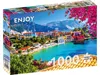 Puzzle 1000 elementów Enjoy – wioska Assos na Kefalonii, Podgląd zdjęcia produktu 1