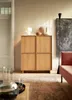 Elegantes Highboard / Hochkommode YASUMI (98x124 cm) – Produktbild-Vorschau 2