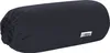 A black bolster pillow on a white background. Produktbild-Vorschau