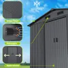 KESSER® XL Metall Gerätehaus 4,2m³ mit Fundament | inkl. Produktbild-Vorschau 2