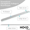 HOKO® ERGO rutschfeste Handballenauflage mit Buchstopper Produktbild-Vorschau 3
