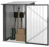 Kompakter Metall-Geräteschuppen mit Pultdach, 100 x 103 x Produktbild-Vorschau 3