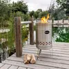 Feuertonne Petromax Pyron, Edelstahl inkl. Aschekasten Produktbild-Vorschau 5
