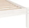 vidaXL Postel z masivu bílá 90x190 cm Náhled obrázku produktu 6