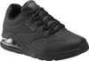 A black Skechers sneaker is shown from a side angle against a white background. Anteprima dell’immagine prodotto