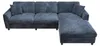 Merax Ecksofa, 3-Sitzer Wolken Sofa mit verstellbarer Produktbild-Vorschau 10