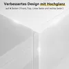 SONNI 140x40x30cm weiß Hochglanz holz hängend TV-Schränke, Produktbild-Vorschau 11