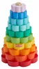 Pyramide en bois, fleurs colorées MATTEL Fisher-Price HXT77 Voir les images du produit 2