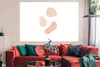 MuchoWow® Poster Abstrakte bunte Flecken Illustration Produktbild-Vorschau 2