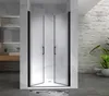 i-flair schwarze Duschtür 74-77 cm - Höhe: 195 cm, aus Produktbild-Vorschau 7