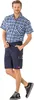 PLANAM Arbeitsshort Canvas 320 2178-marine/marine  Größe XL Produktbild-Vorschau 5