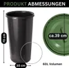 TOPANBIETER 999 Gelber Sack Eimer 3 Teile: Deckel GRÜN - Produktbild-Vorschau 8