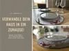 2x Filz Tischset Platzset Hirschgeweih Hellgrau 38cm Rund Produktbild-Vorschau 2