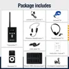 A collage of product components and accessories for a tour guide system, presented as a package contents list. Produktbild-Vorschau