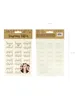 Temporäre Tattoos für Junggesellinnenabschiede, Gold, 13 Produktbild-Vorschau 3