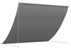 Auvent vidaXL gris clair 150 x 150 cm Voir les images du produit 4