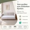 Flieks Taschenfederkernmatratze 90x200cm, Federkernmatratze Produktbild-Vorschau 5