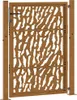vidaXL Gartentor 100x125 cm Verwitterungsstahl Trace-Design Produktbild-Vorschau 6