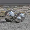 CLGarden 3er Set Kugeln aus Edelstahl 3 Edelstahlkugeln Produktbild-Vorschau 2